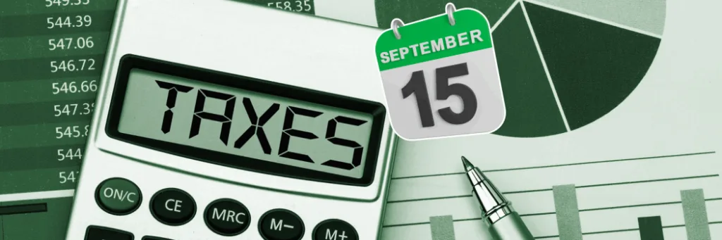 Q3 Estimated Tax Payment Deadline
